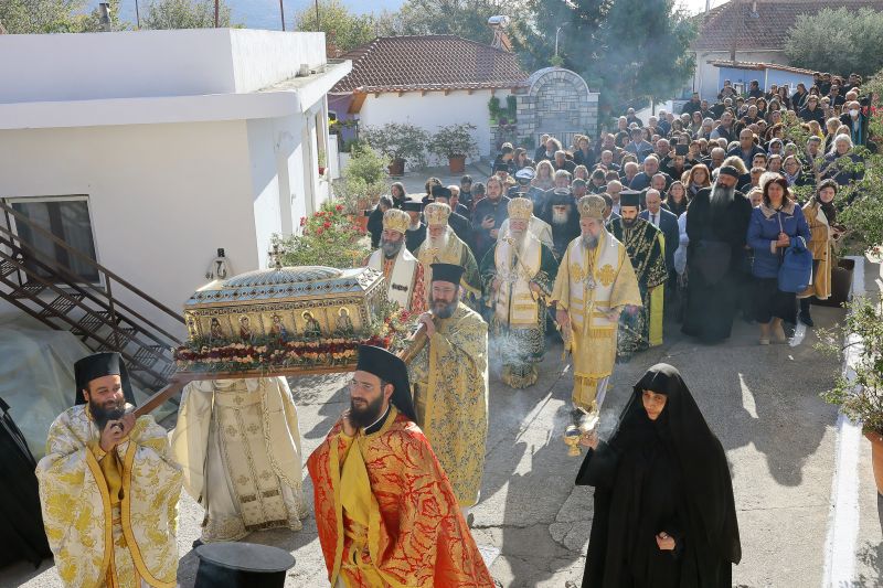 Εορτή Οσίου Γεωργίου Καρσλίδη στη Δράμα